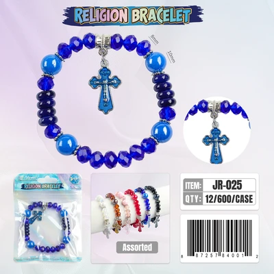 JR-025, Crystal Religion Bracelet, 887257840012