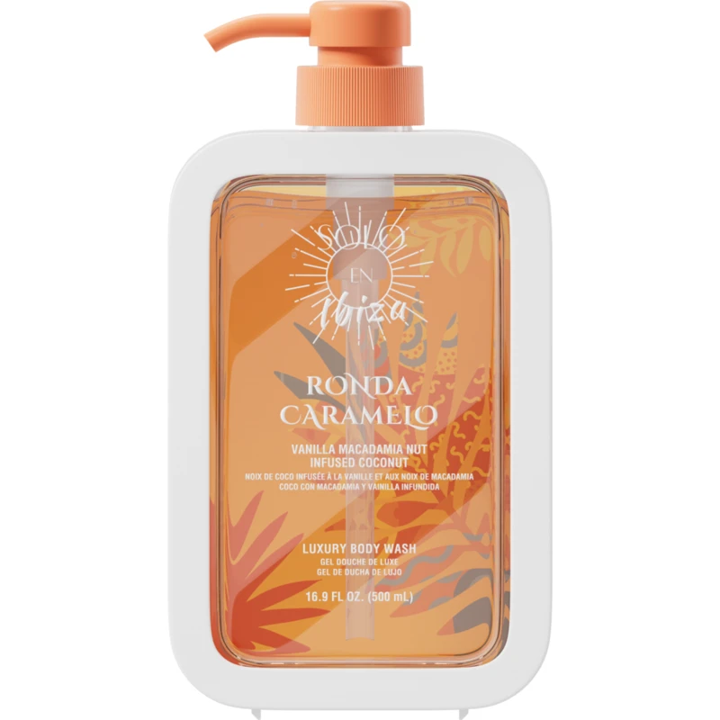 Solo EN Ibiza body wash 16.9oz/500ml Ronda Carameo