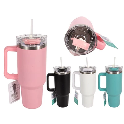 58228, Splash Bottle Stainless Steel Travel Mug 40 OZ, 191554582286
