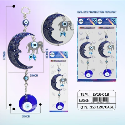 EV16-018, EVIL-EYE PROTECTION PENDANT, 887257860010