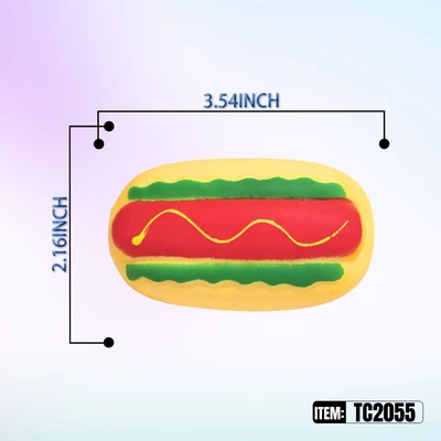 TC2055, Squishy  Hot Dog, 887258040558