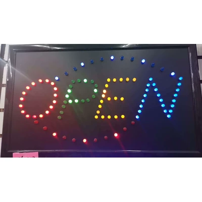 HY-028, LED OPEN SIGN  21.5'X13'X1"