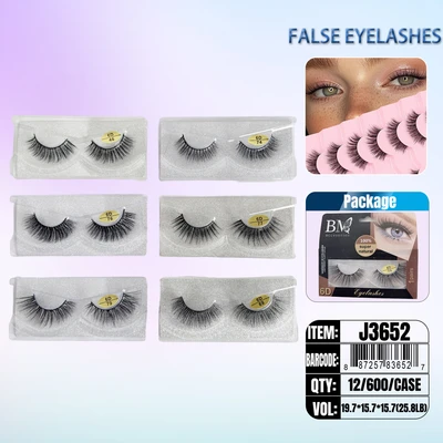 J3652, Eyelashes, 887257836527