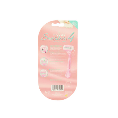 Modess Sensitive 4 Women's Razor Set