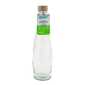 33215, Splash Glass Water Bottle 33.47 oz, 191554332157