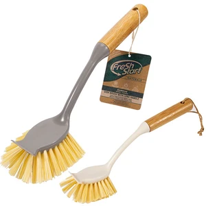 70020, Fresh Start Bamboo Long Handle  Dish Brush, 191554700208