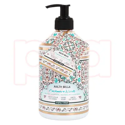 60685, Molto Bella Hand Soap  21.3 FL OZ   Cashmere Woods, 191554606852