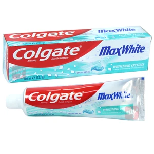 CTP100MW, Colgate MaxWhite Toothpaste 100ML (137g) 4.8oz Crystal Mint Gel, 6001067025122