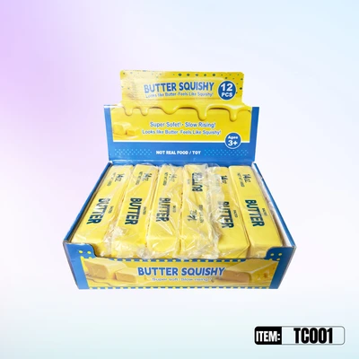 TC001, Squishy Butter 9"x1.77"x1.77", 887258030016