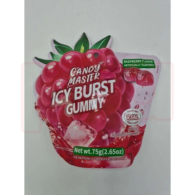 HG-CD03RS, Candy Master Icy Burst Gummy - Raspberry