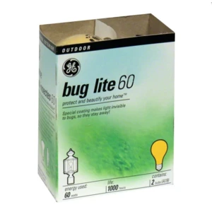 GE00838, GE Bug Lite 60W 2PK, 064894006074