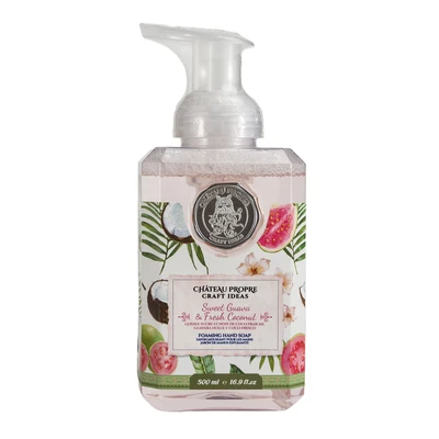 60376, Foaming Hand Soap 16.9 FL OZ Sweet Guava & Fresh Coconut, 191554603769