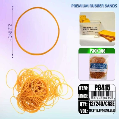 P8415, Rubber band Yellow 70G, 887257284151