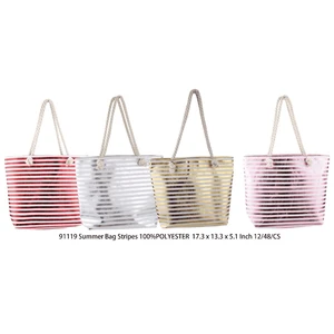 91119-1, CC Summer Bag Stripes Shiny 44*34*13cm, 191554911192