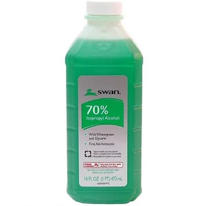 S16G, Swan Alcohol 16oz 70% Green, 308691306105