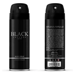 88237, Body Spray Aerosol 6.76 oz/200 ml Black Intense for Men - United Scents, 191554882379