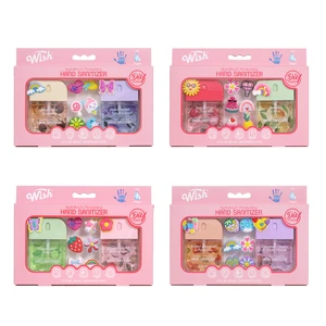 60424, 8 Pack Hand Sanitizer Gift Box 1.5 oz Each w/ DIY Stickers, 8 Scents Mix - Wish, 191554604247