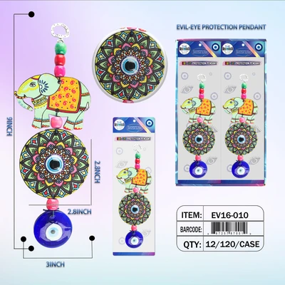 EV16-010, EVIL-EYE PROTECTION PENDANT, 887257860010