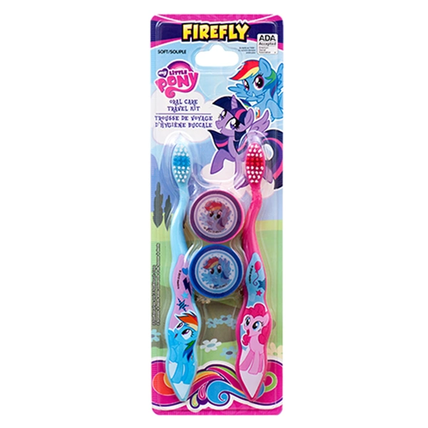 DF59718, Firefly My Little Pony Toothbrush w/ cover 4PK, 672935597186