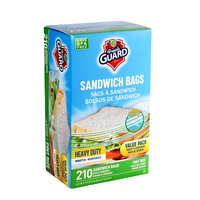 31101, Fresh Guard Sandwich Bag 210ct, 191554311015