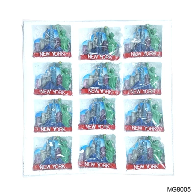 NY-MG8005, NY SOUVENIR FRIDGE MAGNET