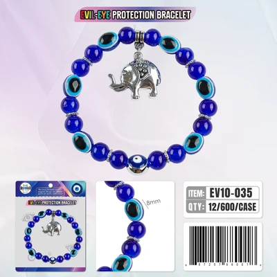 EV10-035, Evil Eye Bracelet Protection, 887257880018