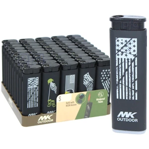ZY-218Z-FREE, MK Jet Windproof Electronic Disposable Lighters Freedom, 850016684325