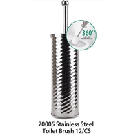 Ideal Home SS Toilet Brush Waves