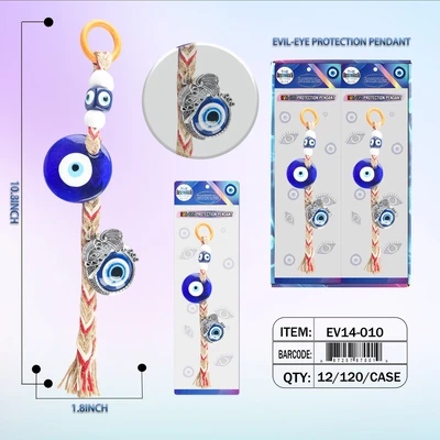 EV14-010, EVIL-EYE PROTECTION PENDANT, 887257870019