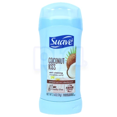 SD26CK, Suave Deodorant 2.6oz Coconut Kiss, 079400561879