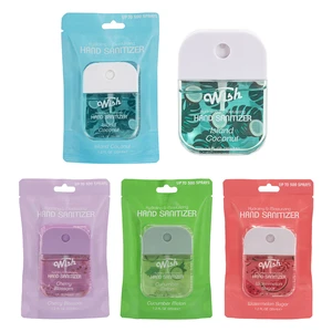 OL60350-1, Wish Liquid Hand Sanitizer Spray 1.2oz With Bag, 191554603509
