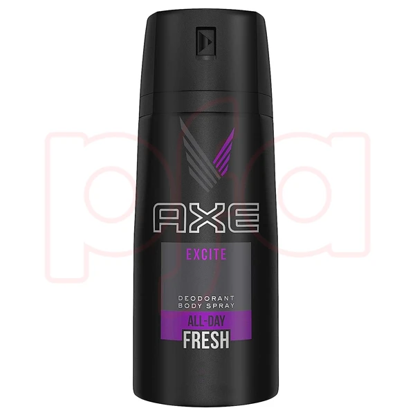 ABS150E, Axe Body Spray 150ml Excite, 8720181114502