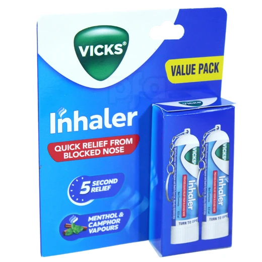 VI.5-2, Vicks Inhaler .5ml 2PK Card, 4897176191380
