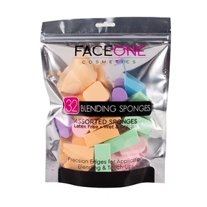 20013, FACEONE 32PCS Asst Beauty Blender Set, 191554200135