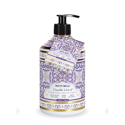 60681, Molto Bella Hand Soap  21.3 FL OZ   Vanilla Velvet, 191554606814