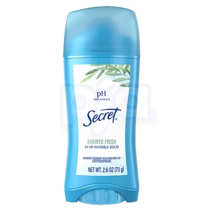 SD26S, Secret Deo 2.6oz Shower Fresh, 03700012345