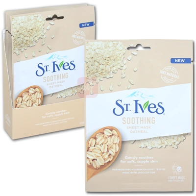 SIM23-S, St. Ives Face Mask Soothing Oatmeal PDQ, 8801619047880