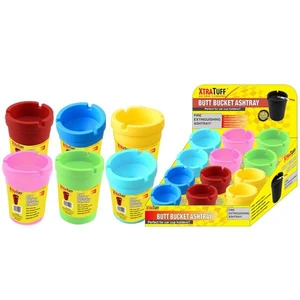 51004-1, XtraTuff Butt Bucket Ashtray Jumbo Colors, 191554510043