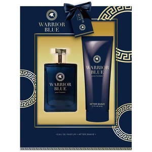 88562, Men's 2pcs Large Set  Warrior Blue 100ml/3.4fl.oz EDP + 80ml/2.7fl.oz After Shave, 191554885622