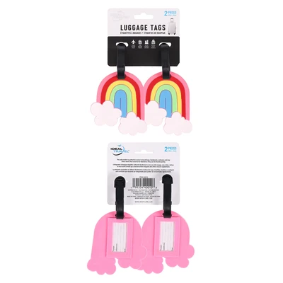 40010, Ideal Travel Shaped Luggage Tags 2PK, 191554400108