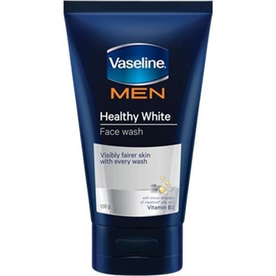 VFW100MHW, Vaseline Face Wash 100g Men Healthy White, 4800888157966