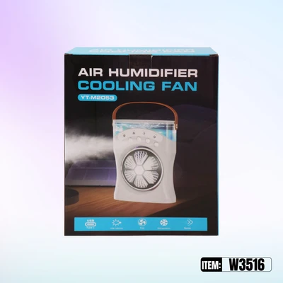 W3516, Spray Fan  3x1200MA Battery Assorted Color, 887257735165