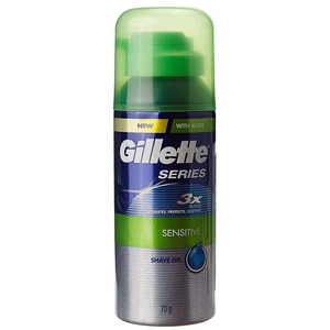 GSG70S, Gillette Shave Gel 70g Series Sensitive, 4902430658317