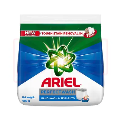 AP500-PW, Ariel Powder 500g Perfect Wash, 4987176108630