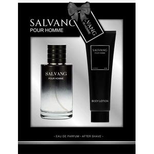 88786, Men's 2pcs Large Gift Set  SALVANG POUR HOMME 100ml/3.4fl.oz EDP + 80ml/2.fl.oz After Shave, 191554887862