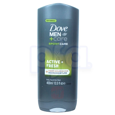 DBW400MSAF, Dove Body Wash 400ml Men Sport Active Fresh, 8720181166563