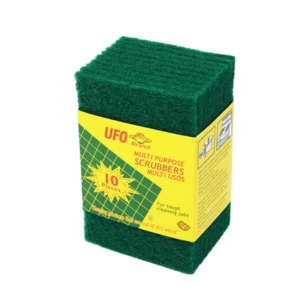 UFO110, UFO Scrubber 10PK Green, 724082101102