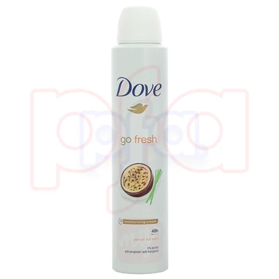 DBS200PF, Dove Body Spray 200ml Go Fresh Passion Fruit, 8720181347191