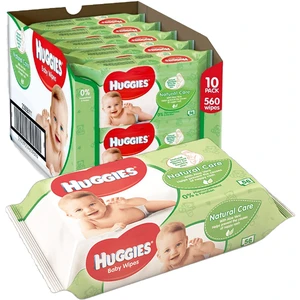 H56NC, Huggies Wipes 56CT Natural Care, 5029053550152