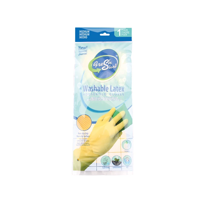 Fresh Start Latex Household Glove M